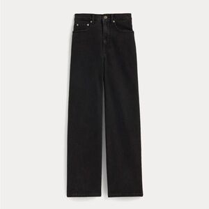 Everlane Black Wide Leg Jeans